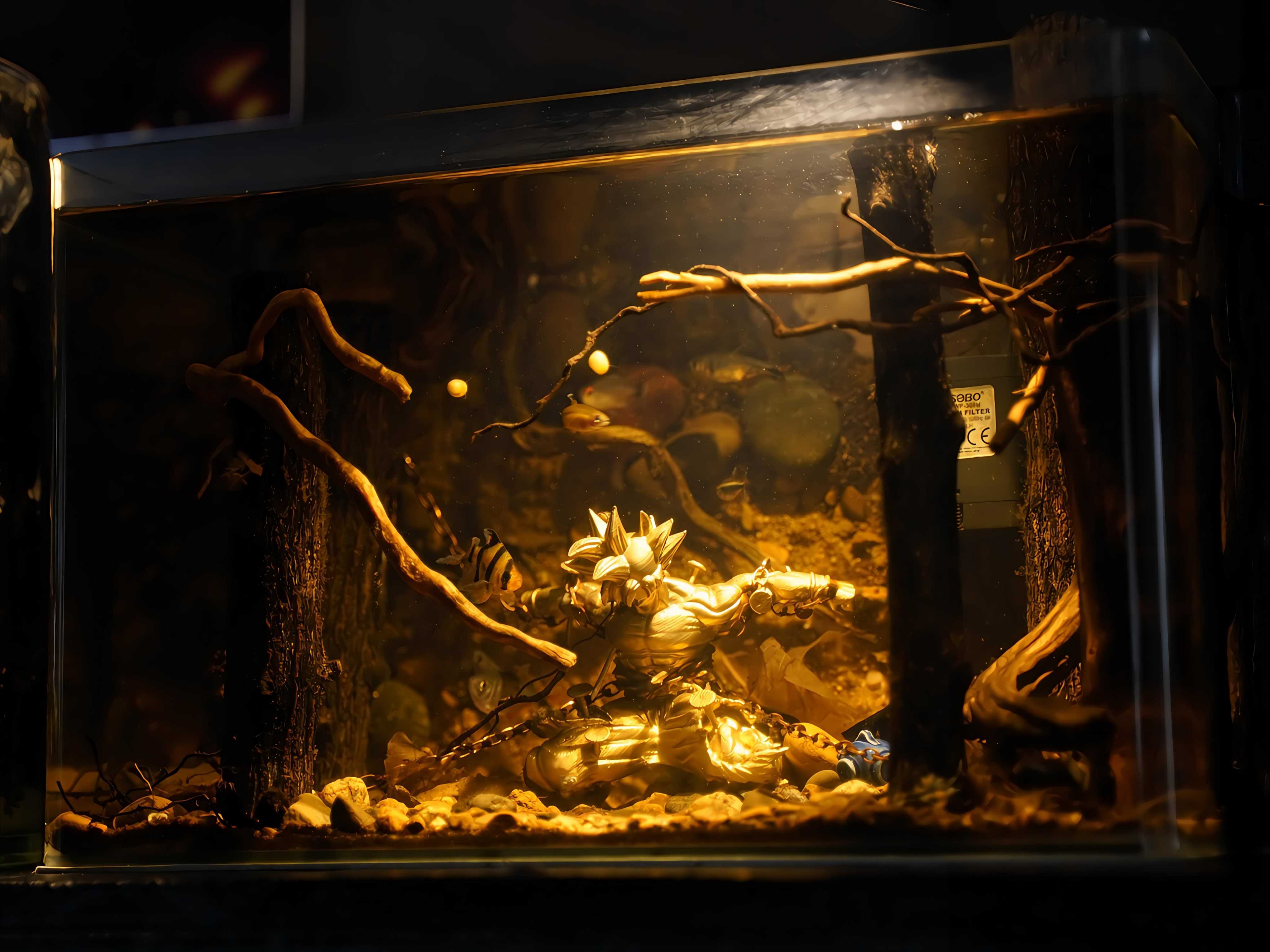 Artisan at work, crafting a precision product